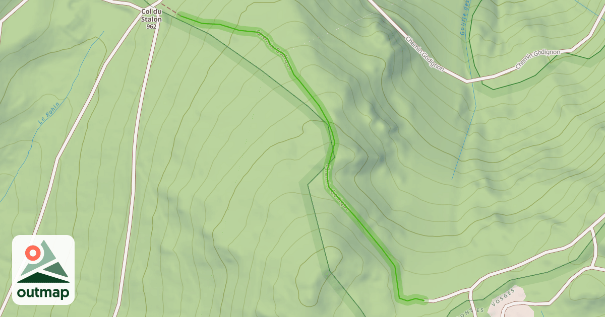 Map of Chemin Godique