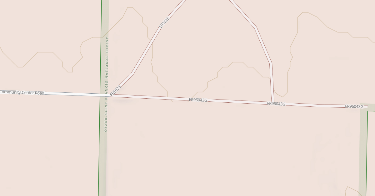 Map preview of USFS National Forest System Roads {577E81D5-7251-487E-907C-BF1573DB785A}