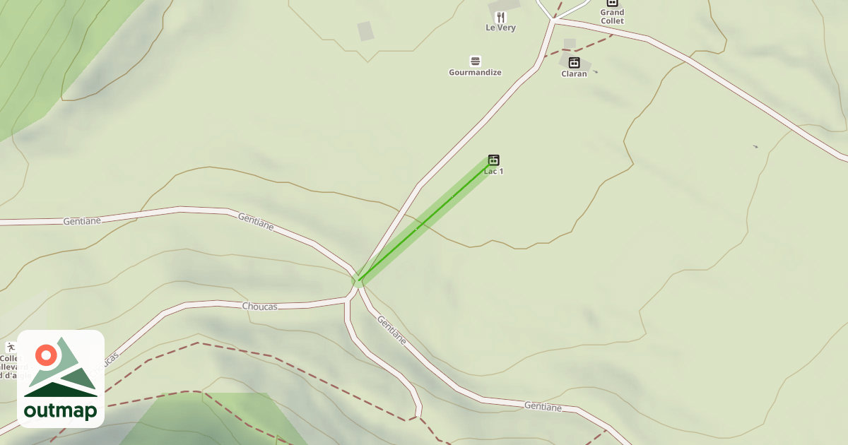 Map of Choucas