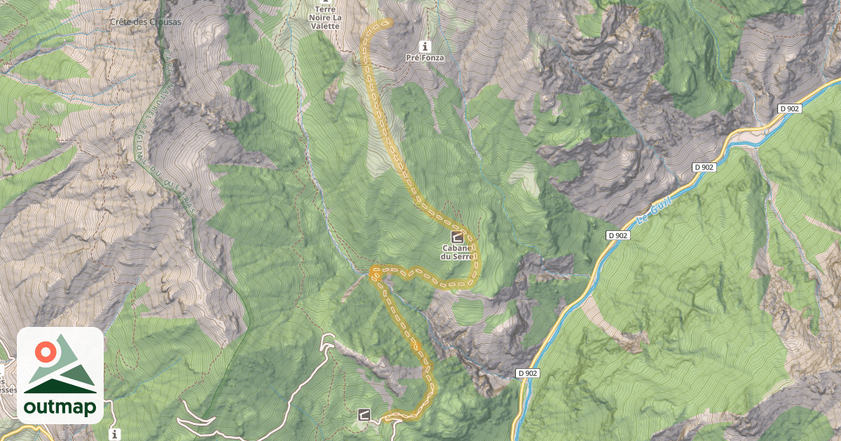 Map of Garnier — L’Escorna