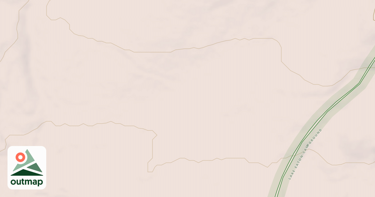 Map of Campground Spur Trail