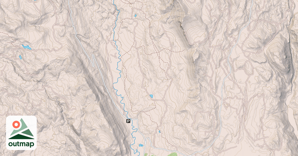 Map of HORSE CREEK TRAIL