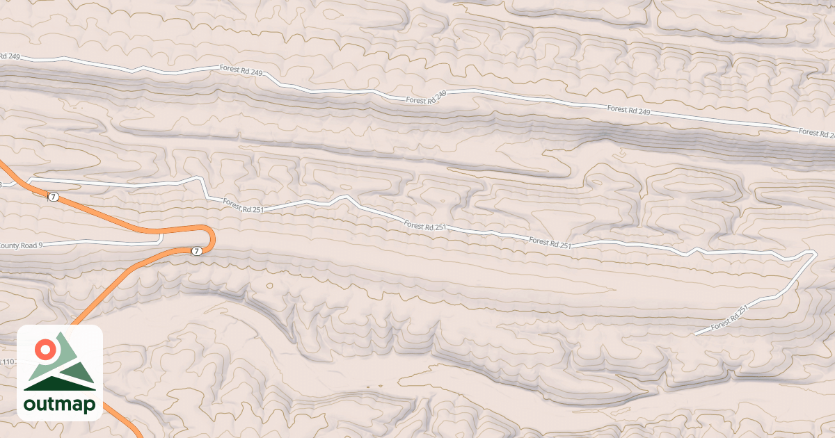 Map of COVE ACCESS