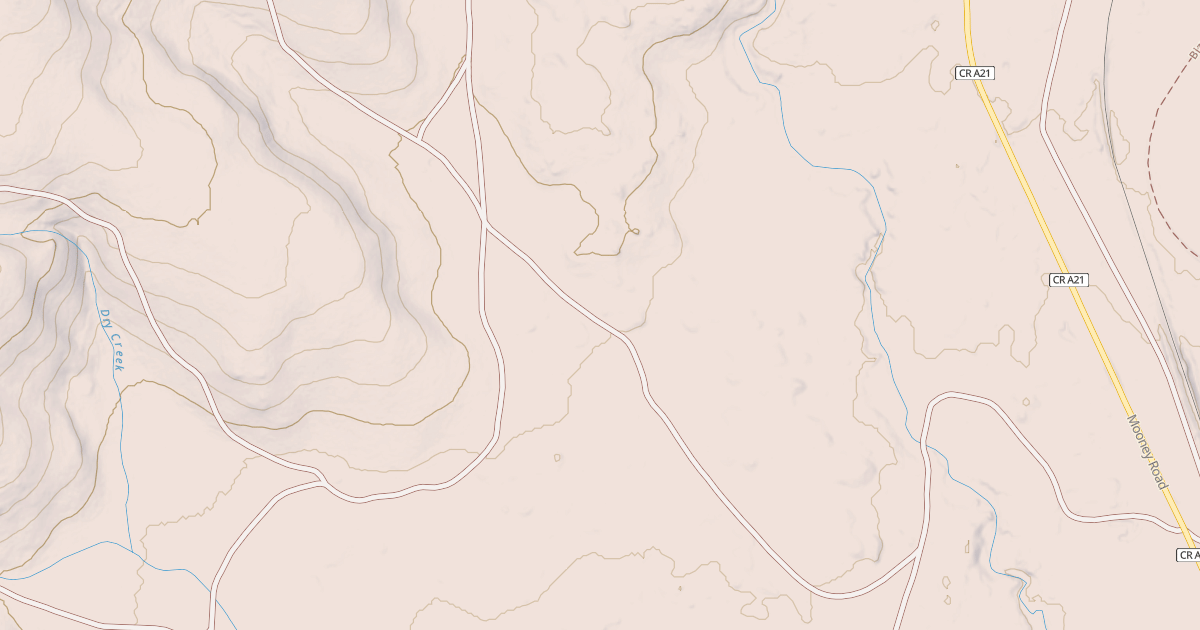 Map preview of BRUSH HILL SPUR