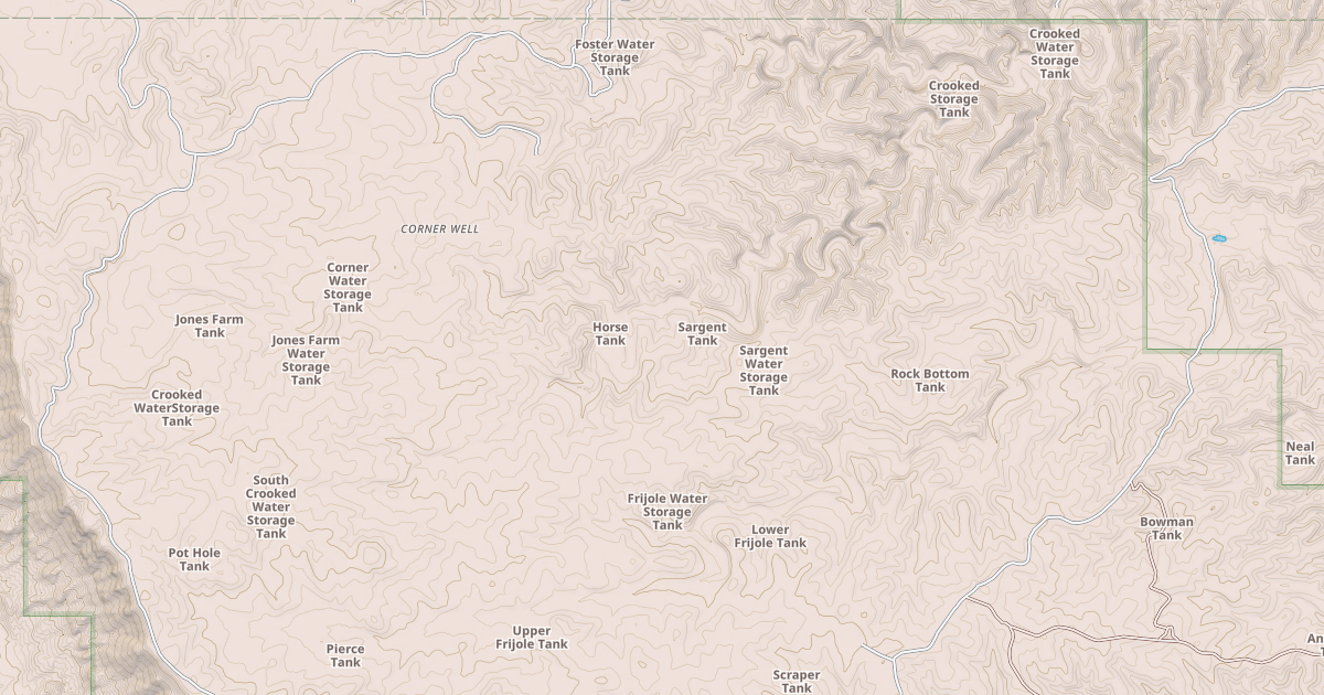Map preview of SARGENT TANK