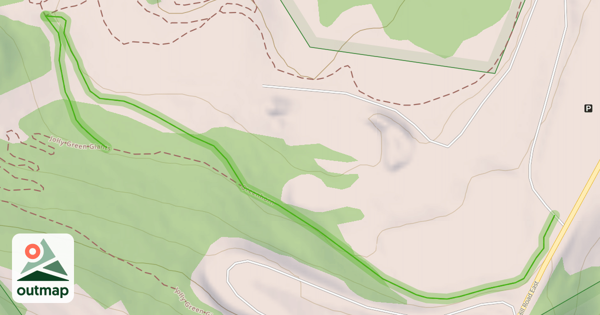 Map of Greenhorn