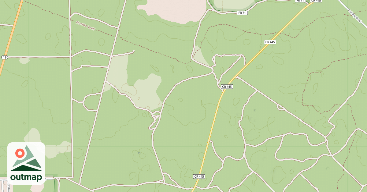 Map of USFS Motor Vehicle Use Map Roads {4D6869CA-43C2-4CCE-BDBF-1F999F644419}