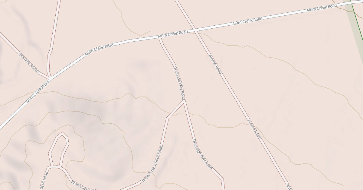 Map preview of DRAINAGE WAY ROAD