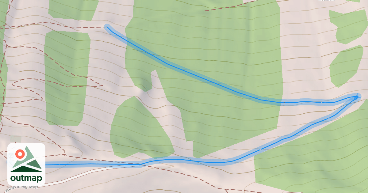 Map of Elkhorn Trail