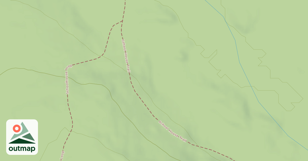 Map of School House Trail