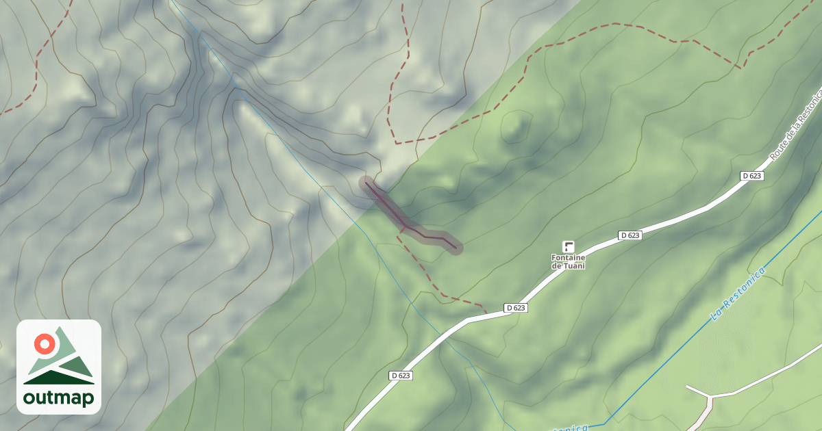 Map of Tuani