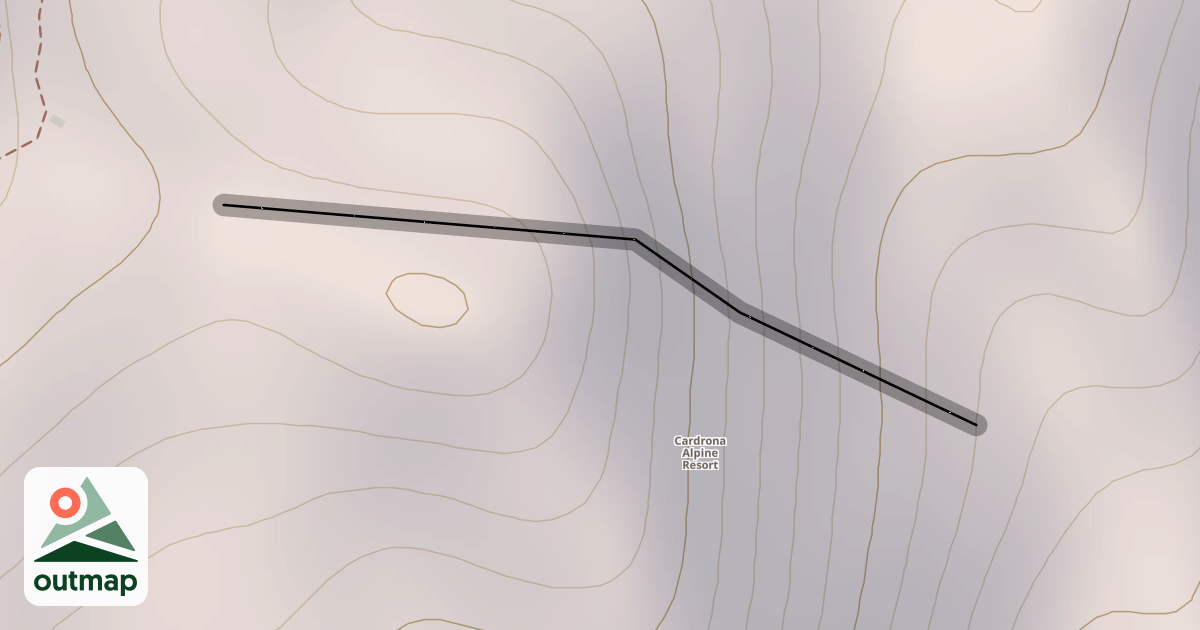 Map of Arcadia Chutes