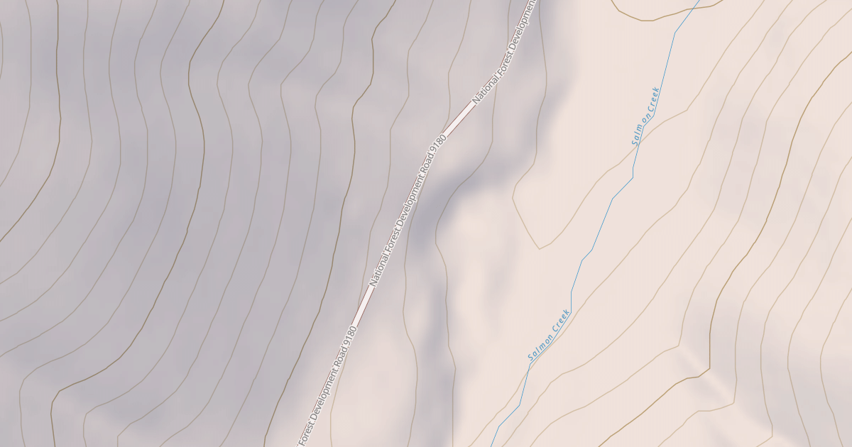 Map preview of USFS National Forest System Roads {478C41CB-8295-4004-9471-340F92A87C4A}