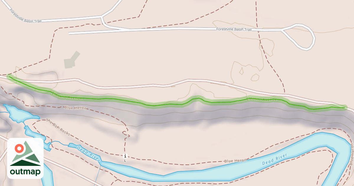 Map of Electric Avenue
