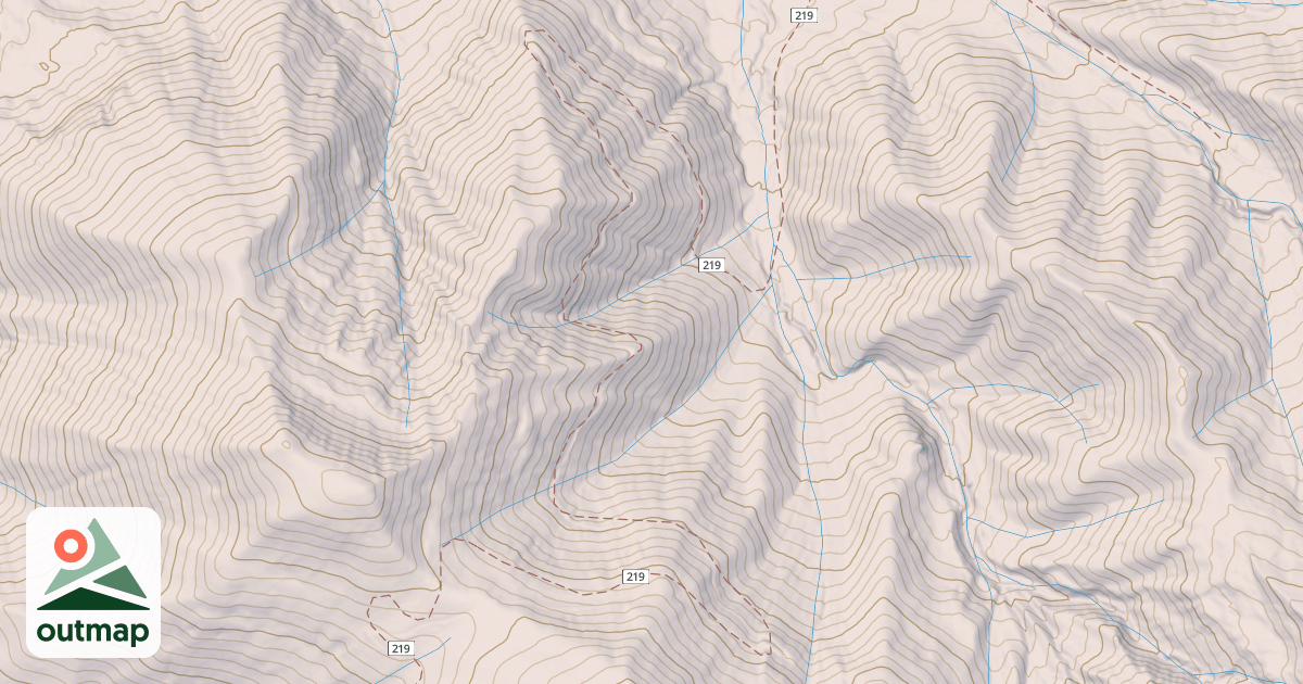Map of USFS Motor Vehicle Use Map Trails 4580