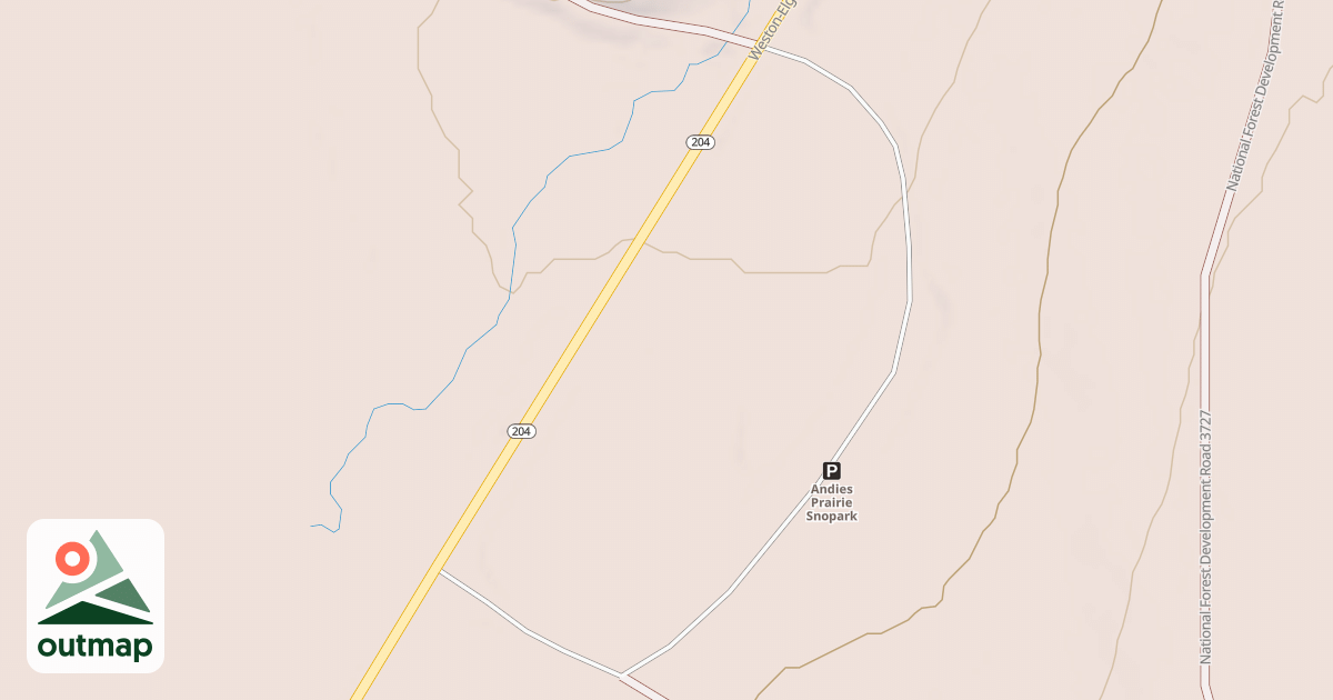 Map of ANDIES PRAIRIE SNOPARK