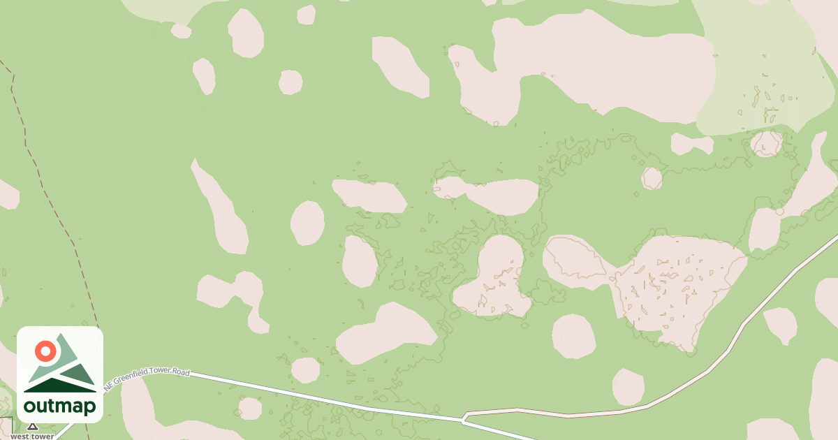 Map of USFS National Forest System Roads {A8BDCA2A-7944-459D-9A7F-A7837F2AA7EF}