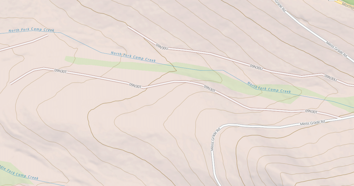 Map preview of BIRCH FORK