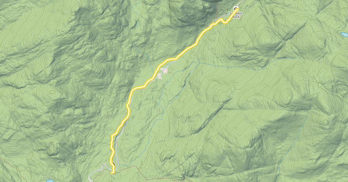 Map preview of Indian Pass Trail