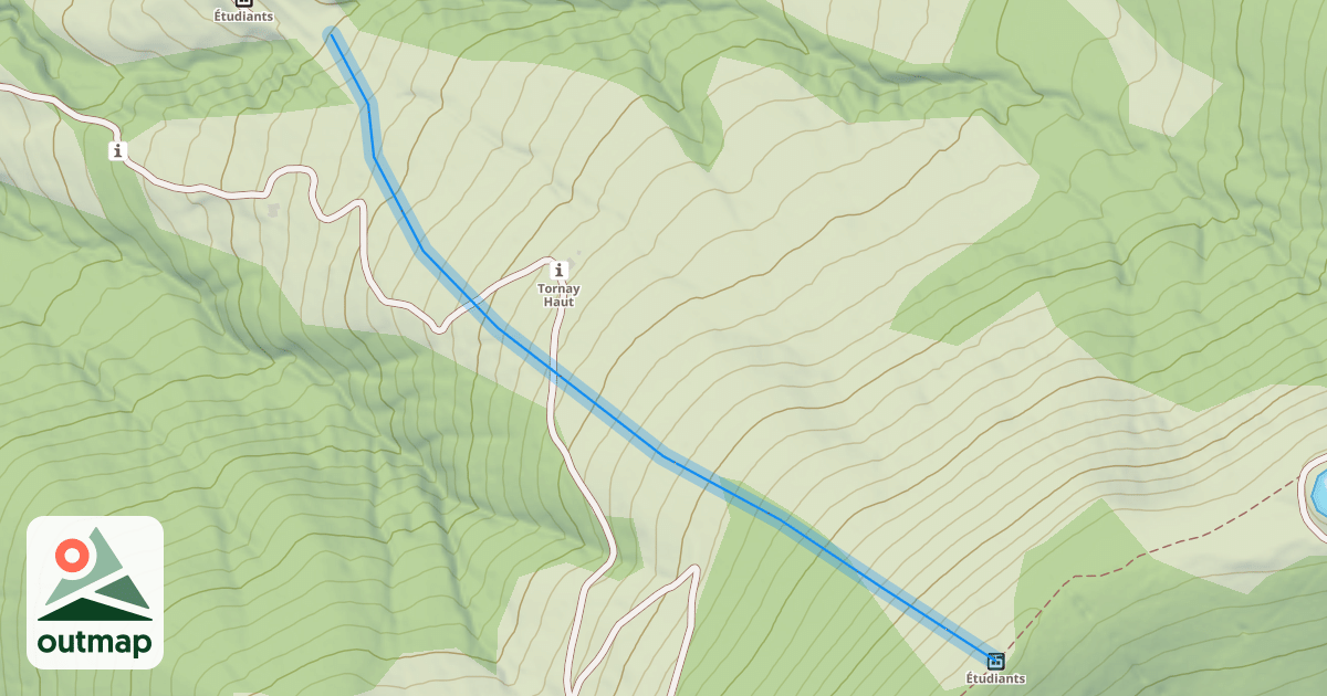 Map of Étudiants