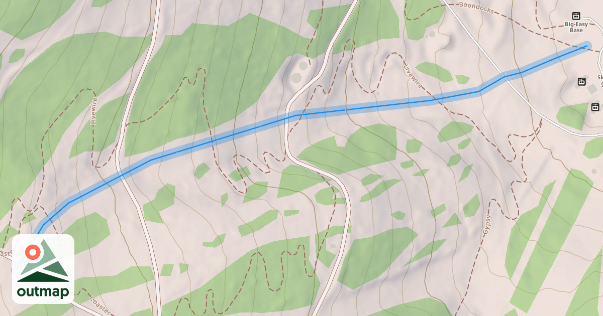 Map of Lower Pioneer