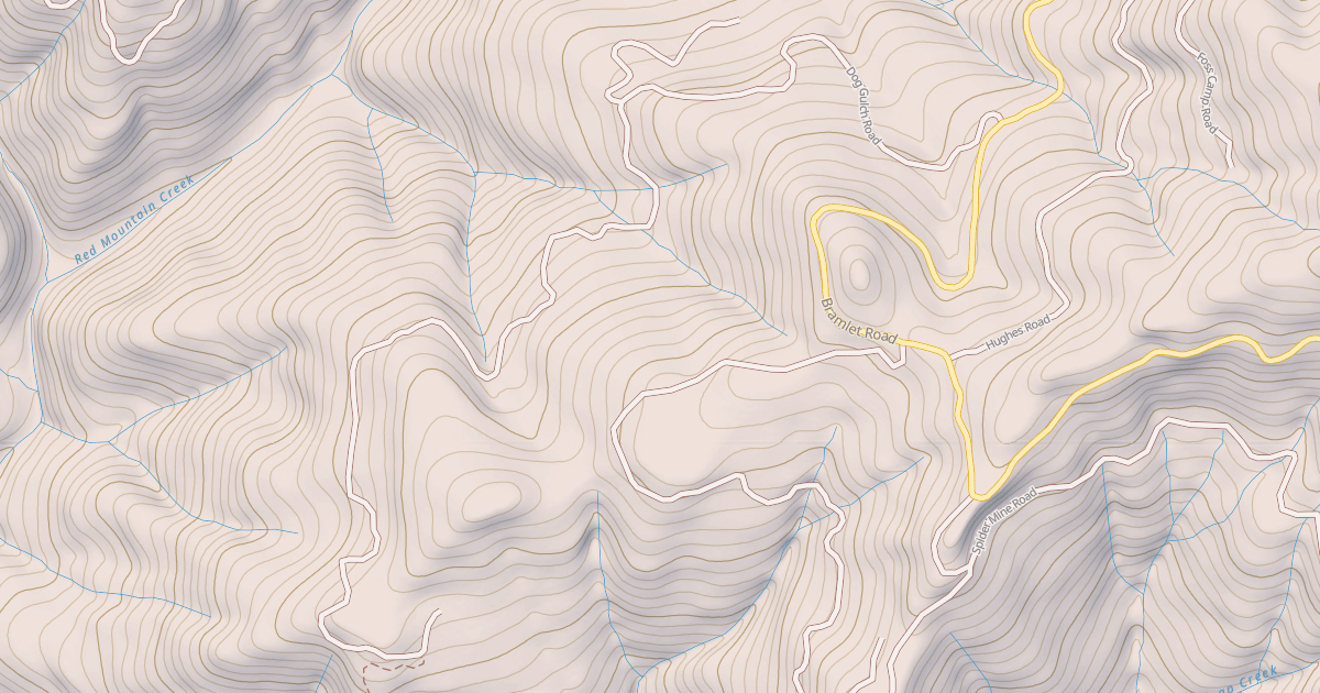 Map preview of DOG GULCH