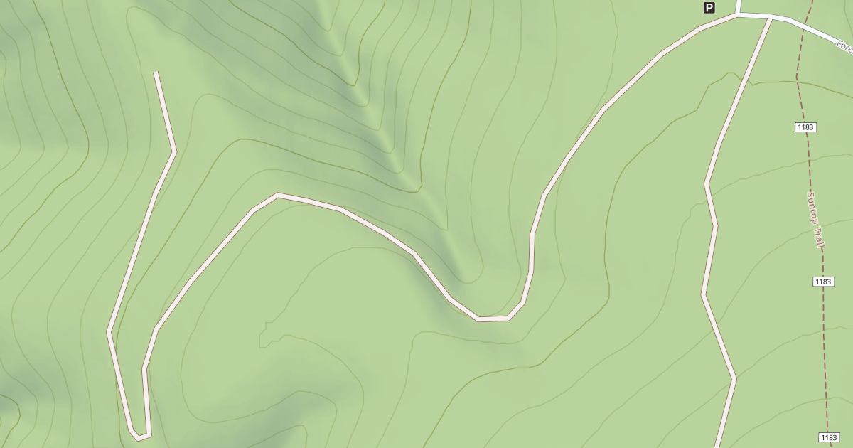 Map preview of OLD LOOKOUT ACCESS