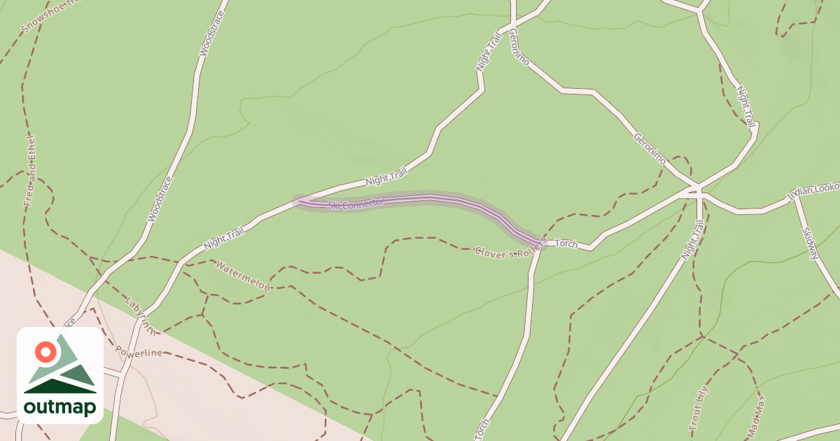 Map of Ski Connector