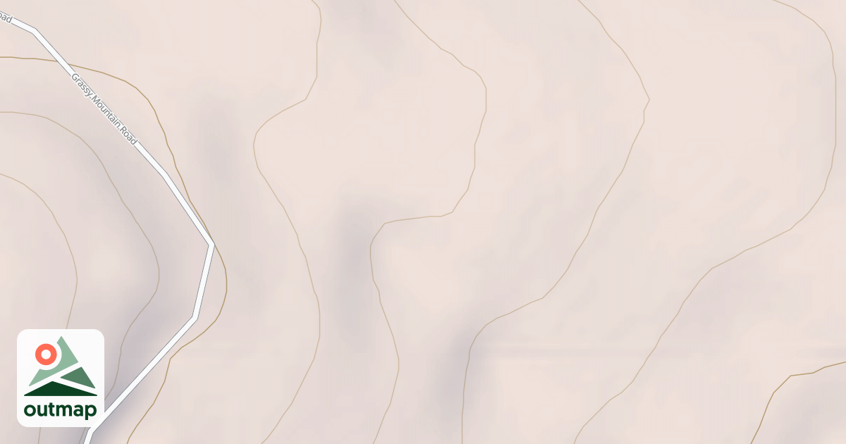 Map of GRASSY MOUNTAIN SPUR 117