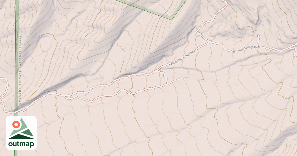 Map of BILL SMITH SPRINGS ROAD