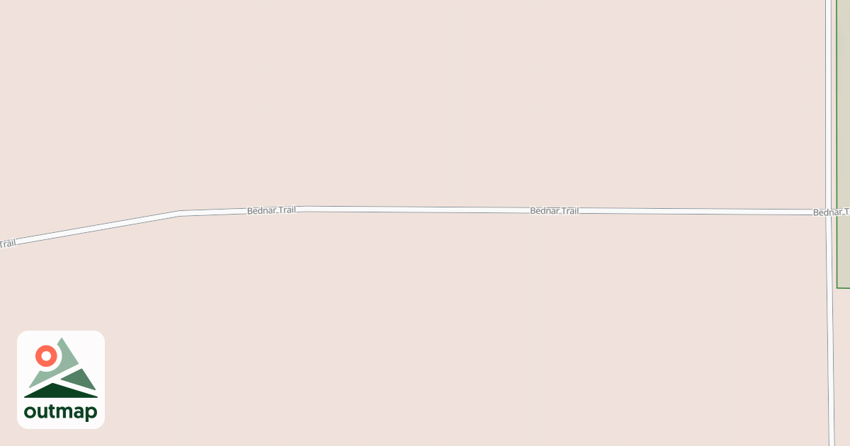 Map of Warroad/Roseau Trails