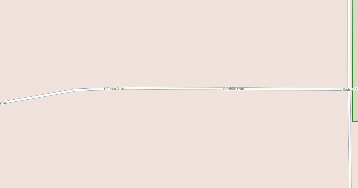 Map preview of Warroad/Roseau Trails