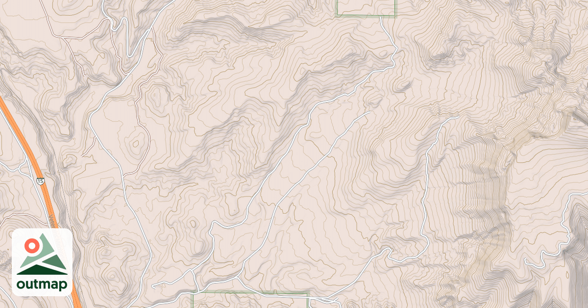 Map of TELEPHONE CREEK