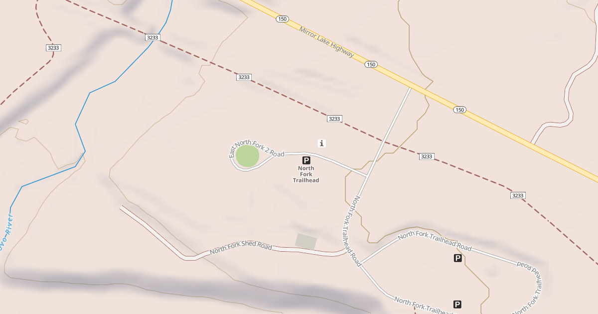 Map preview of EAST NORTH FORK 2