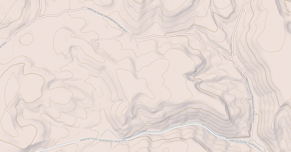Map preview of NORTH BUCKBOARD MRS