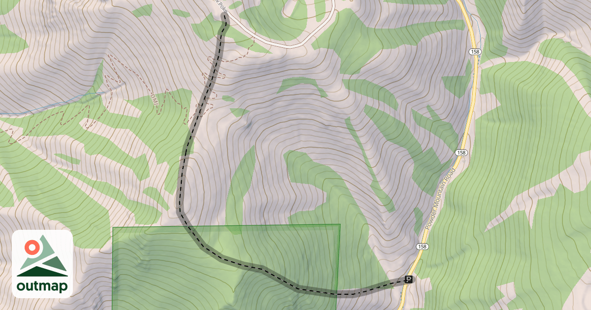 Map of Powder Country Boundary