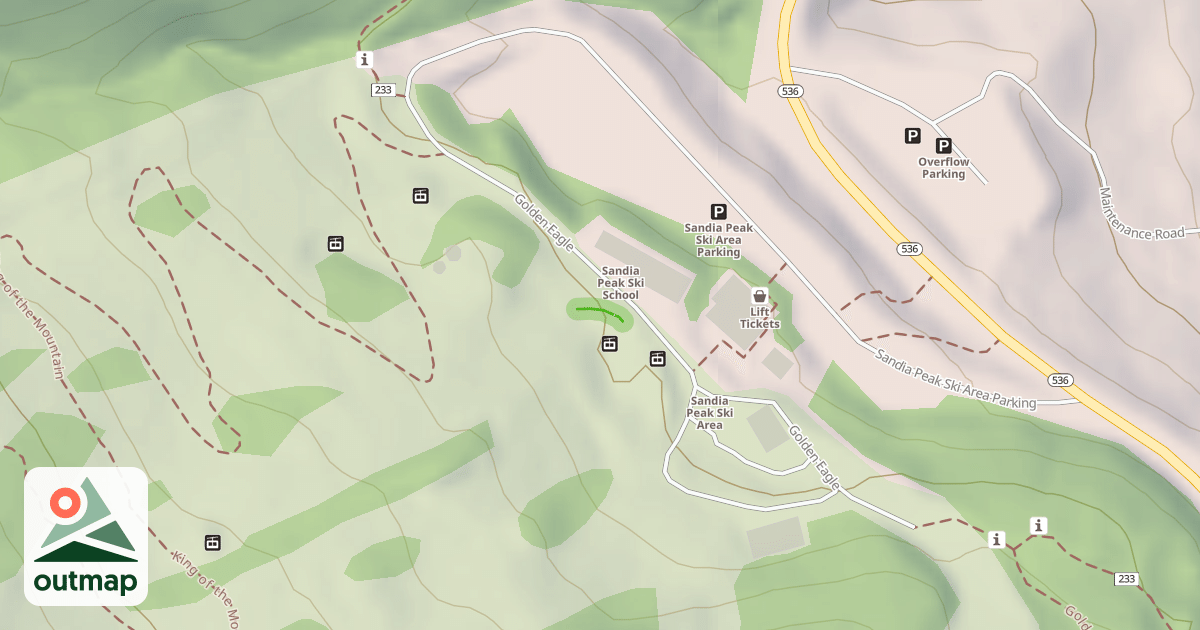 Map of Lift 4 On Ramp