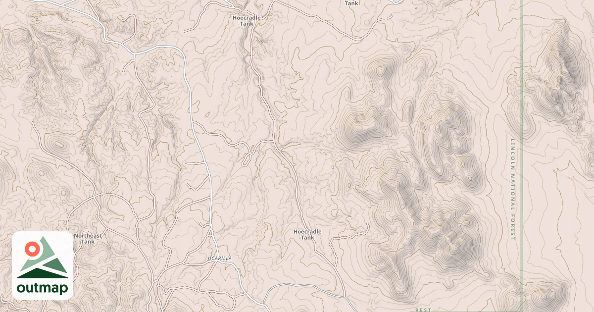 Map of NUGGET GULCH