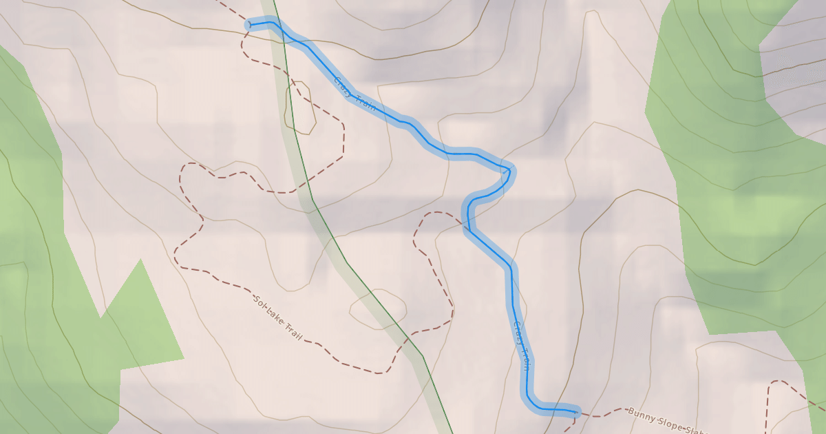 Map preview of Crazy Train