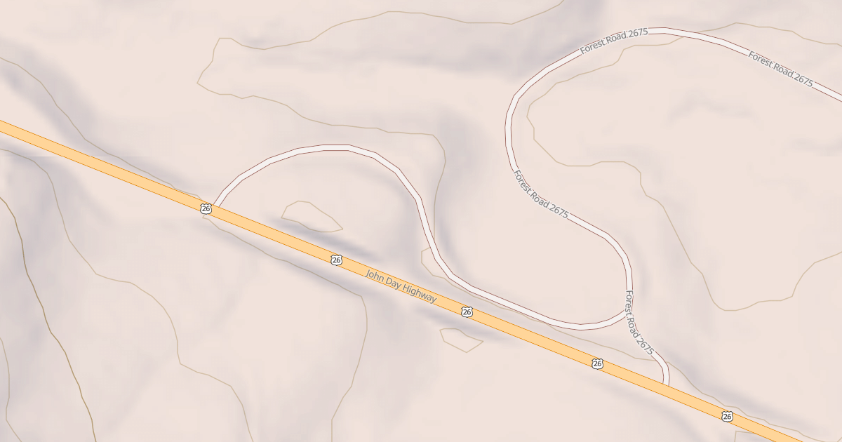 Map preview of SISTER CREEK ROAD