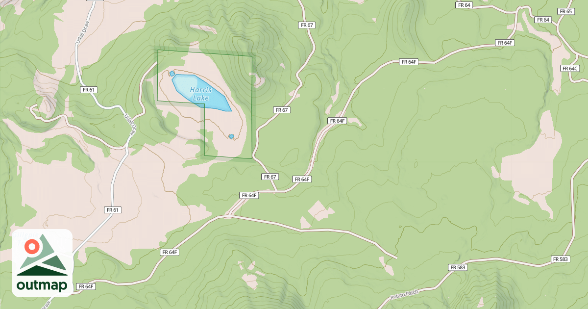 Map of USFS National Forest System Roads {031FDC2B-F2AC-4A5B-A106-95572EEC1B23}