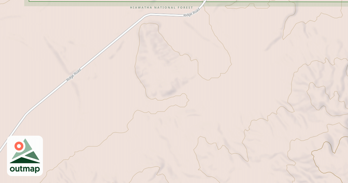 Map of RIDGE SPUR M