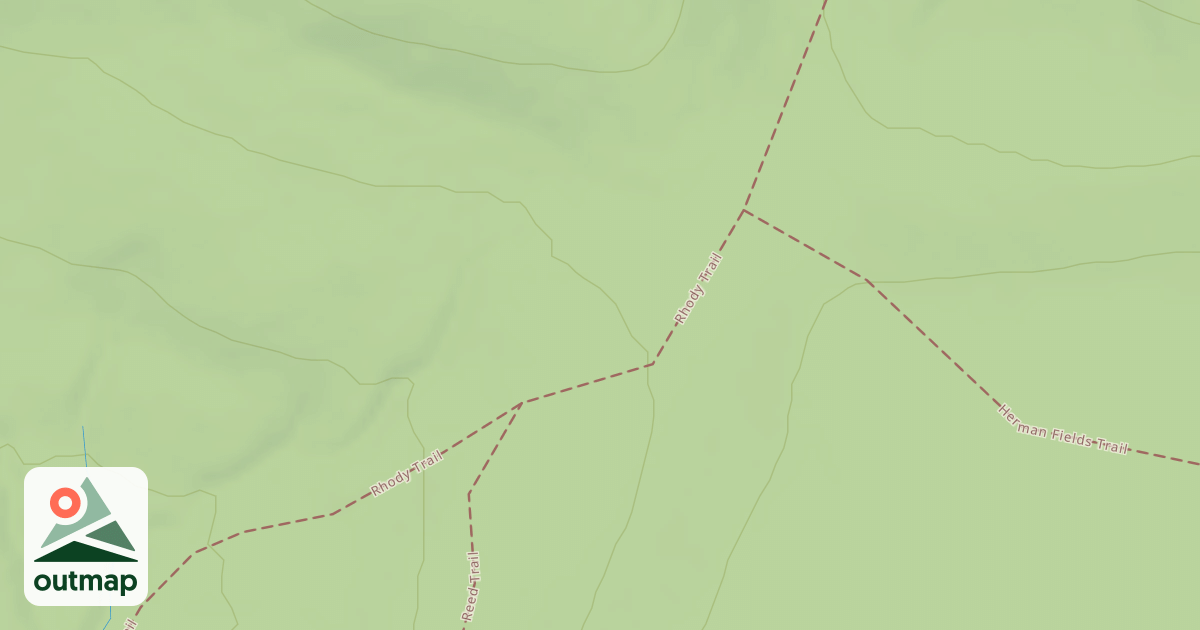 Map of Prince Gallitzin State Park Trails