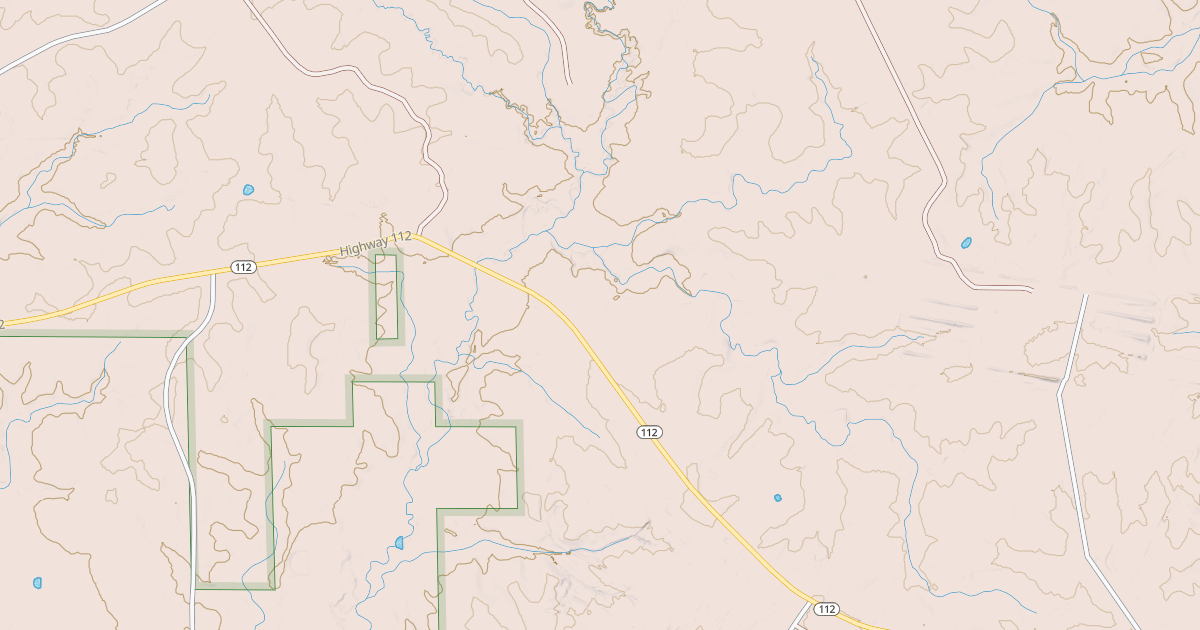 Map preview of Claiborne North