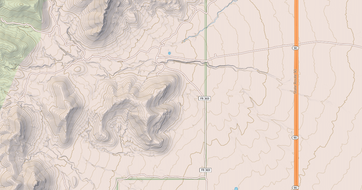 Map preview of EAST MESCAL