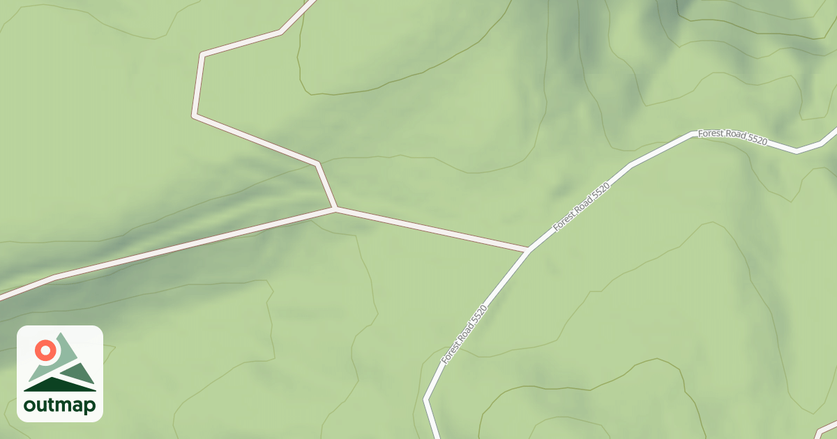 Map of COON RIDGE