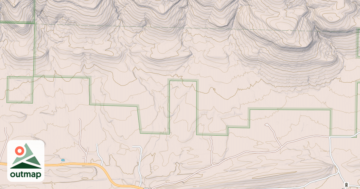 Map of BIG PINEY CREEK