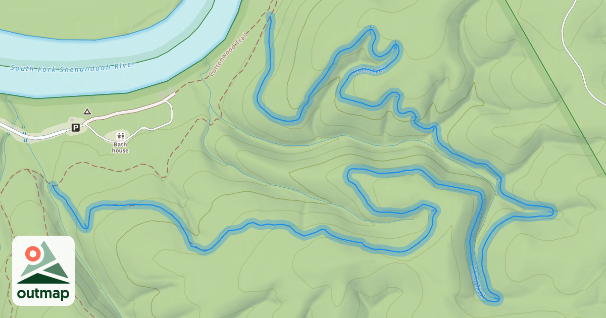 Map of Point Trail