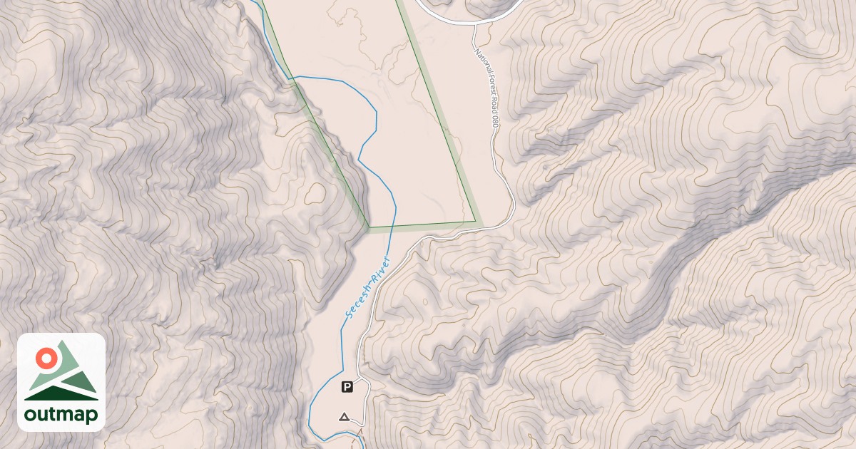 Map of CHINOOK CG