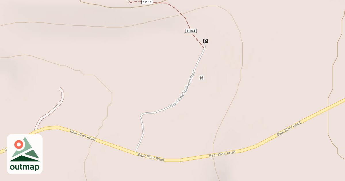 Map of HEART LAKE TRAIL